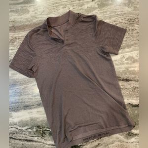 Mens Lululemon Evolution Short Sleeve Polo Shirt Small